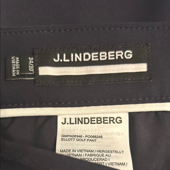 J. Lindeberg Men's dark navy Blue Dress Pants - Picture 2 of 8